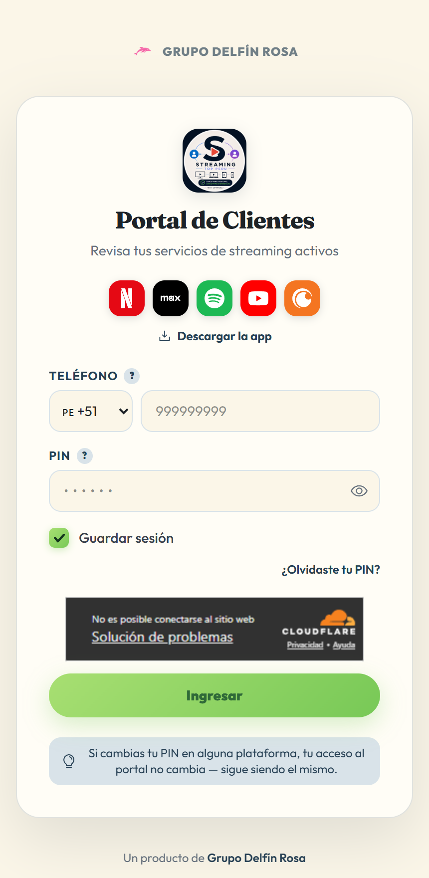 Entra a tu portal